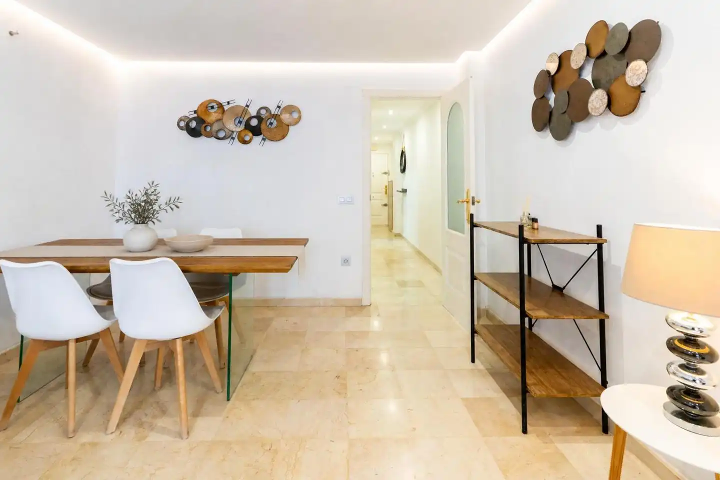 Esszimmer von Maisonette zum Verkauf in Santa Pola mit Klimaanlage, Terrasse und Möbliert