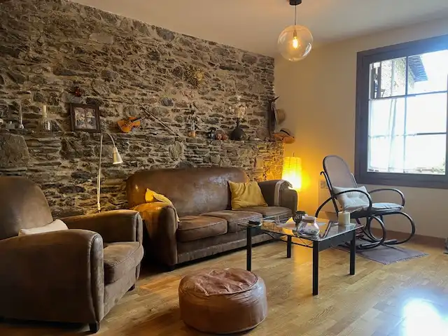 Sala de estar de Casa adosada en venta en Alt Àneu con Calefacción, Parquet y Trastero