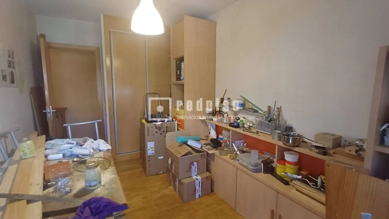 Kitchen of Flat for sale in Madrid  with Heating, Terrace and Storage room