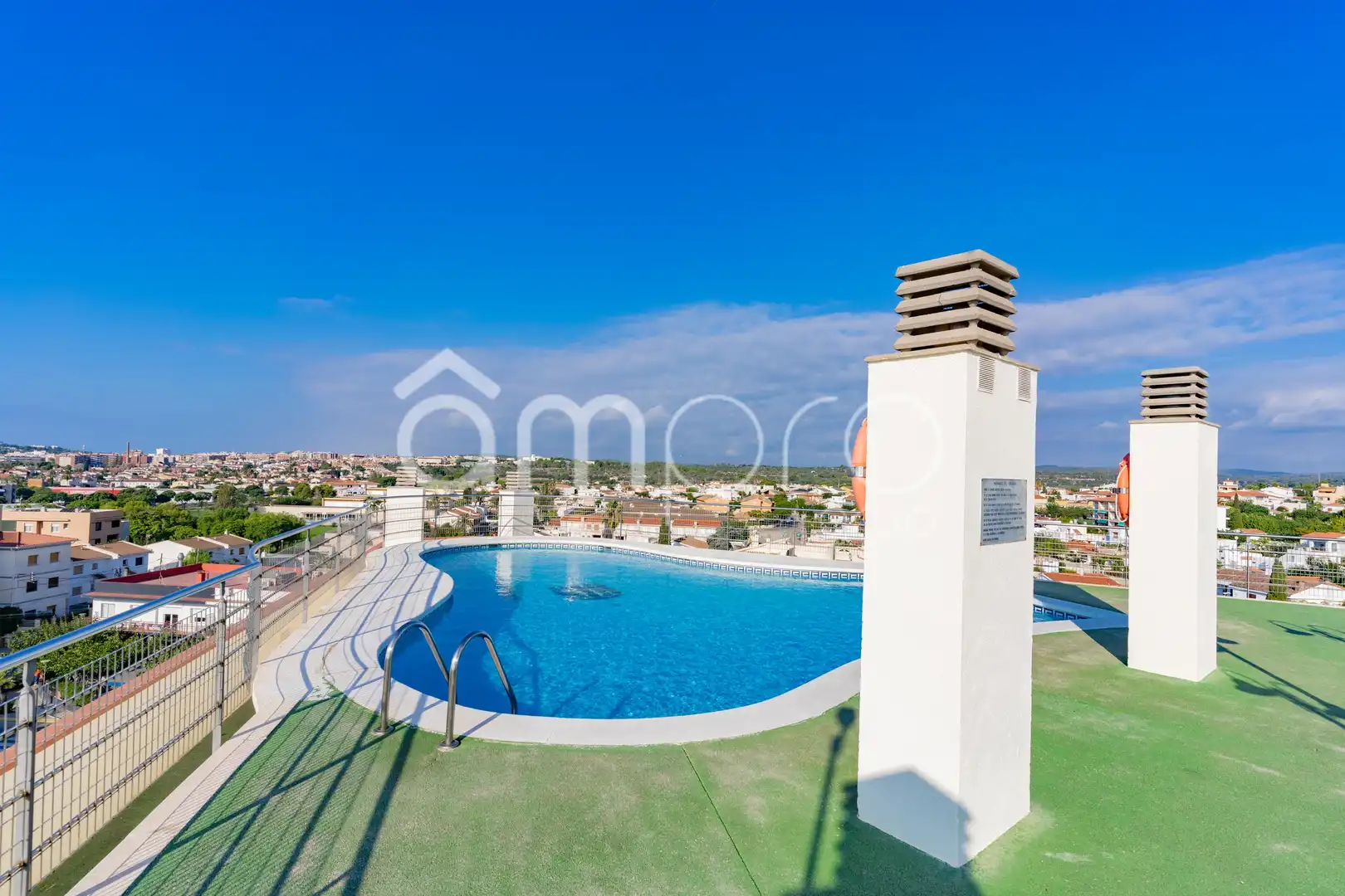 Schwimmbecken von Wohnung zum Verkauf in Torredembarra mit Klimaanlage, Terrasse und Schwimmbad
