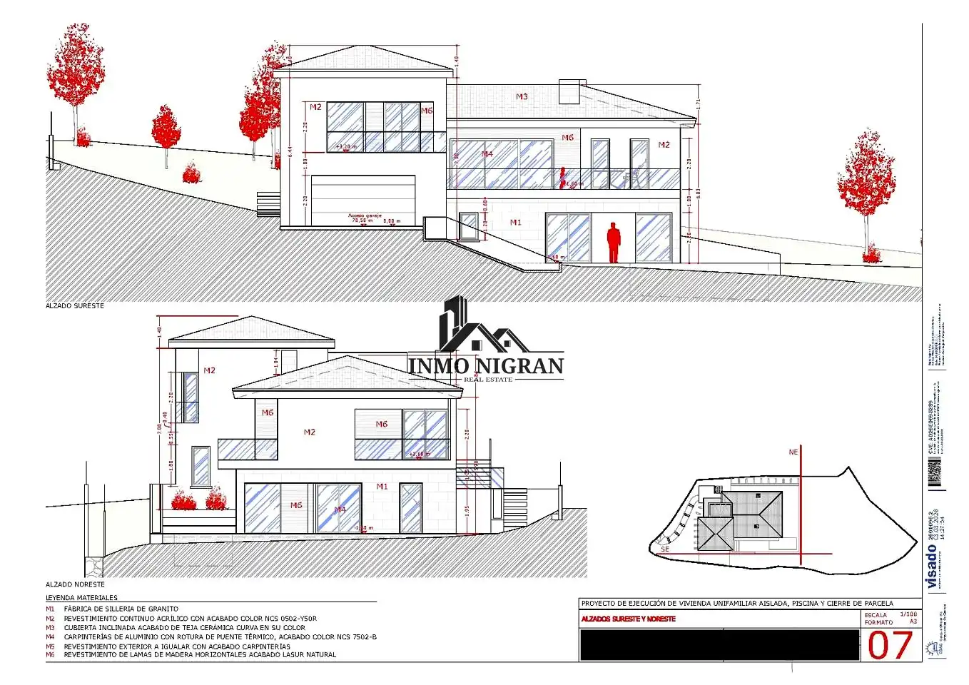 Residencial en venda en Baiona
