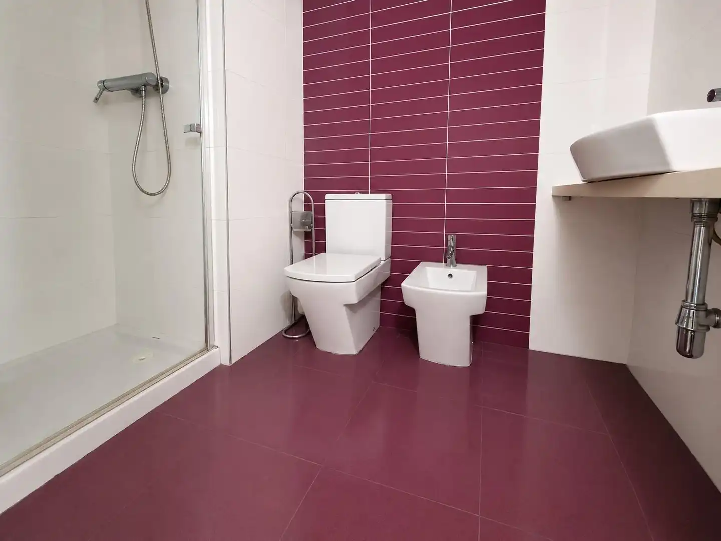 Baño de Apartamento en venta en Elche / Elx con Aire acondicionado, Jardín privado y Terraza