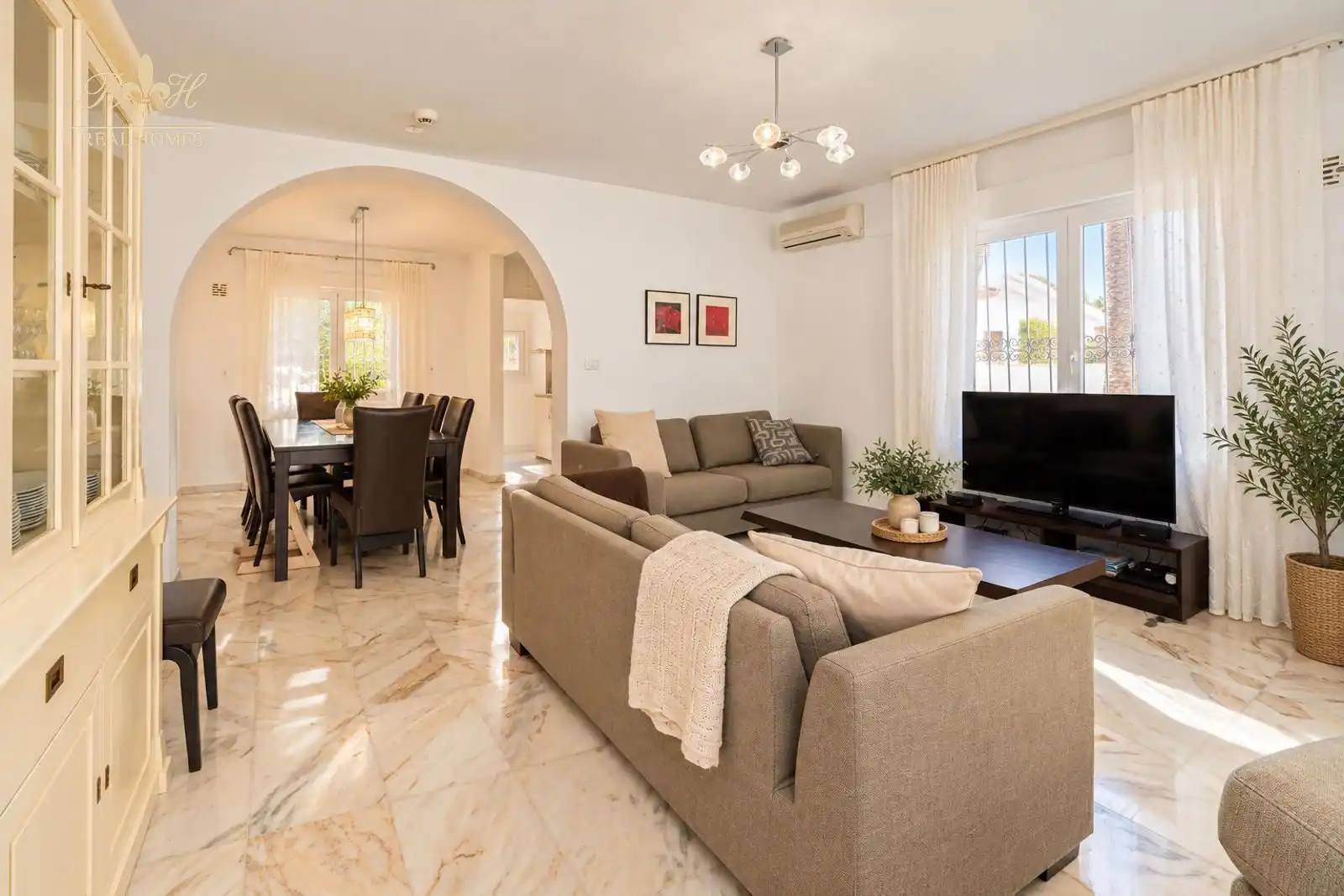 Sala d'estar de Casa o xalet en venda en L'Albir
