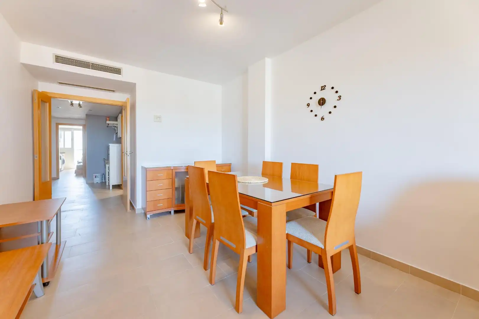 Comedor de Piso de alquiler en Catarroja con Aire acondicionado, Calefacción y Amueblado