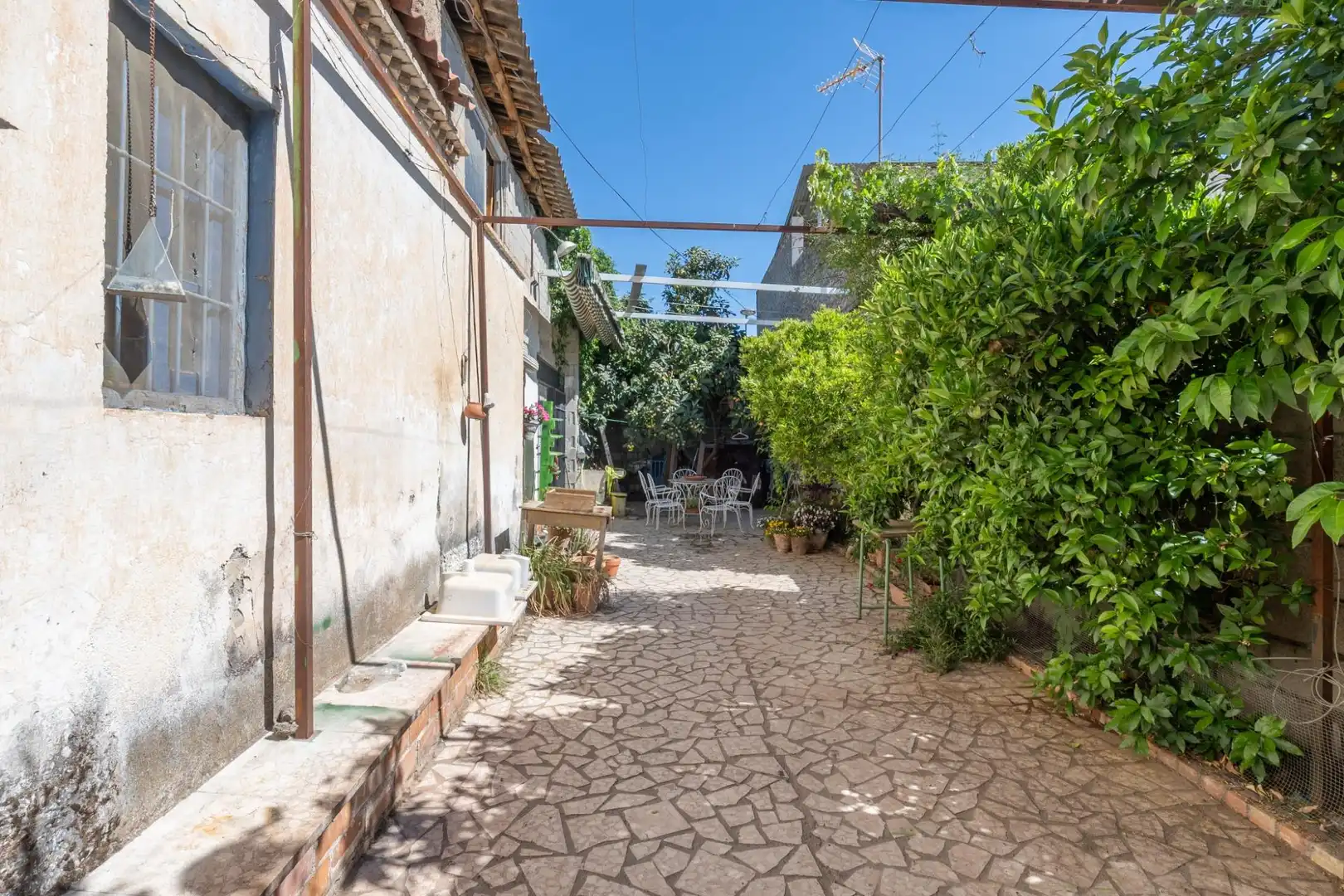 Vista exterior de Casa o chalet en venta en Santa Fe con Jardín privado