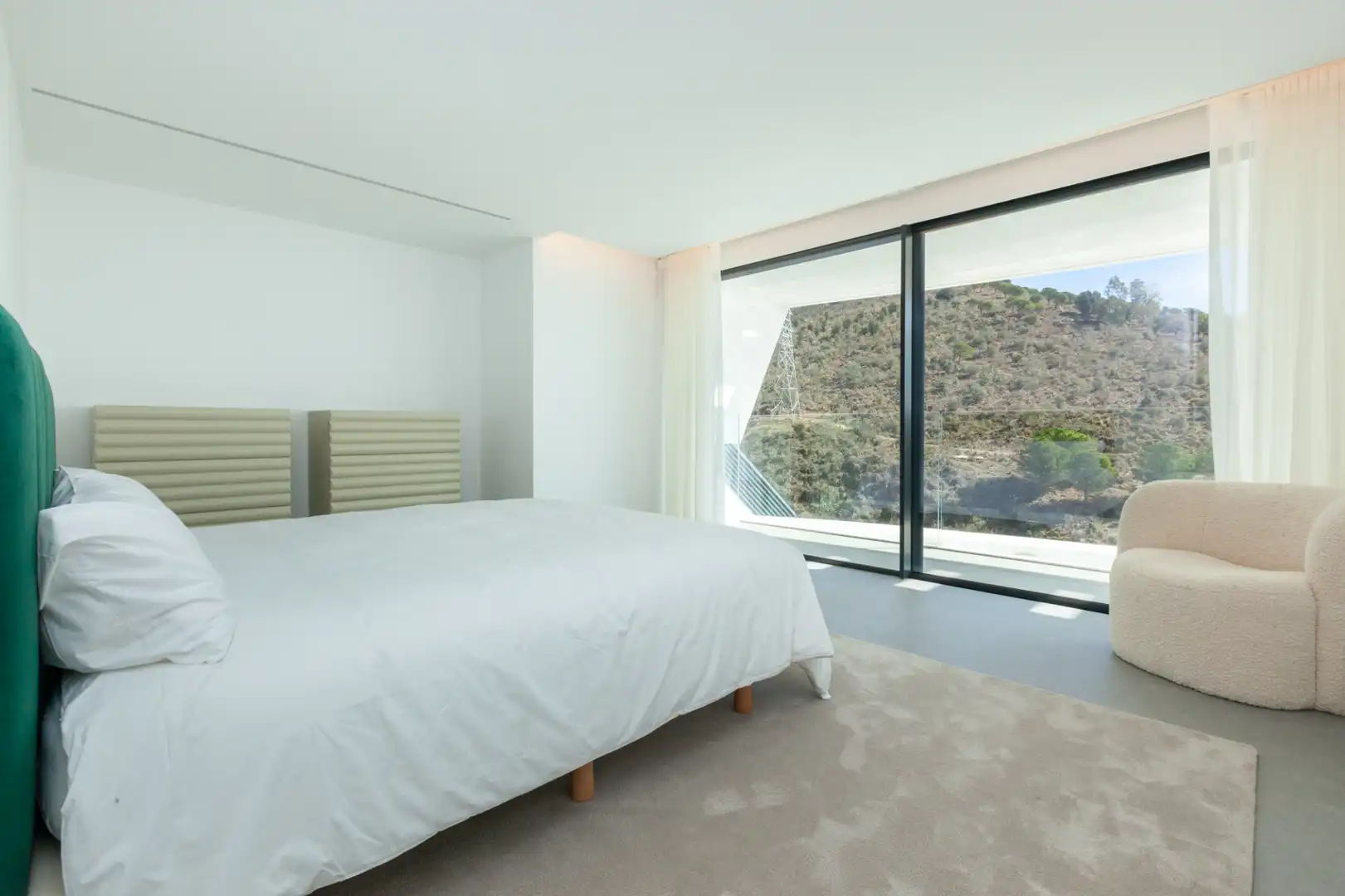 Bedroom of Houses for rent in Esplugues de Llobregat  with Air Conditioner, Heating and Private garden
