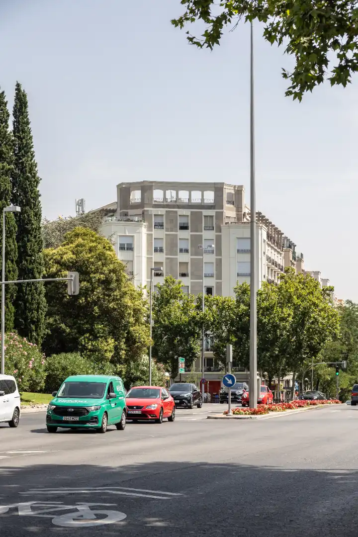 Exterior view of Flat for sale in Madrid  with Air Conditioner, Heating and Storage room