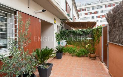 Terrasse von Einfamilien-Reihenhaus zum verkauf in Carcaixent mit Klimaanlage, Terrasse und Schwimmbad