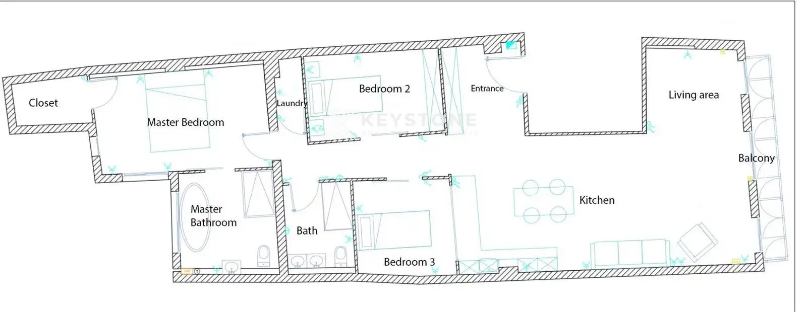 Flat for sale in  Palma de Mallorca  with Air Conditioner, Heating and Parquet flooring
