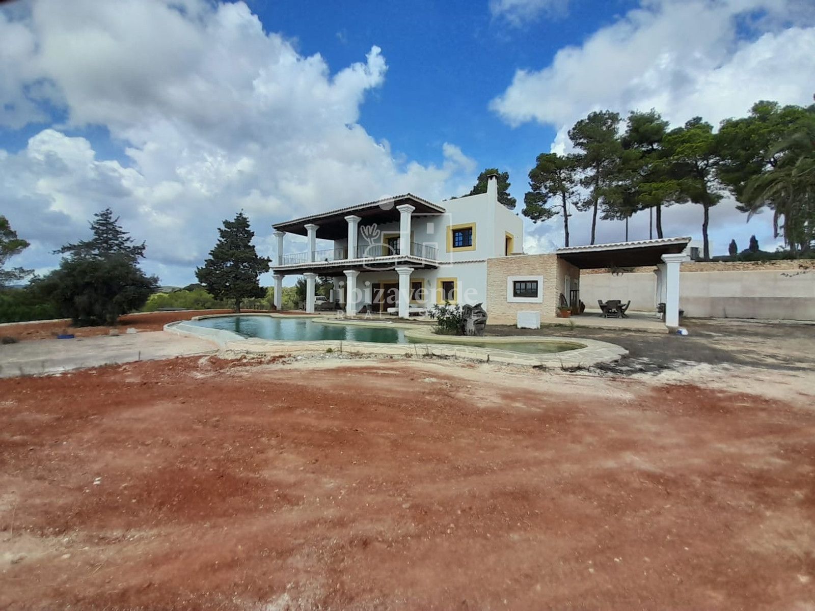 Exterior view of House or chalet to rent in Santa Eulària des Riu  with Air Conditioner, Heating and Terrace