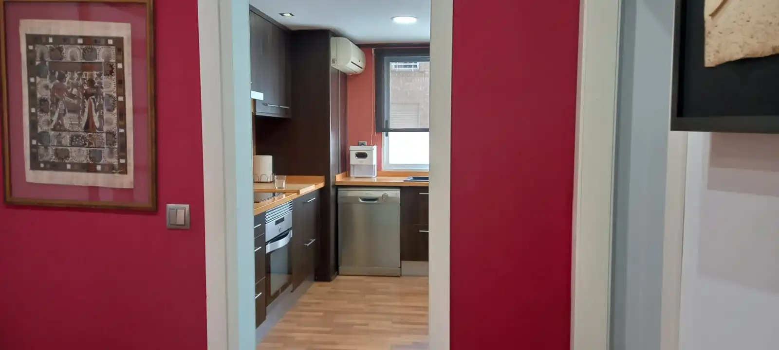 Küche von Wohnung zur Miete in Sagunto / Sagunt mit Klimaanlage, Heizung und Möbliert