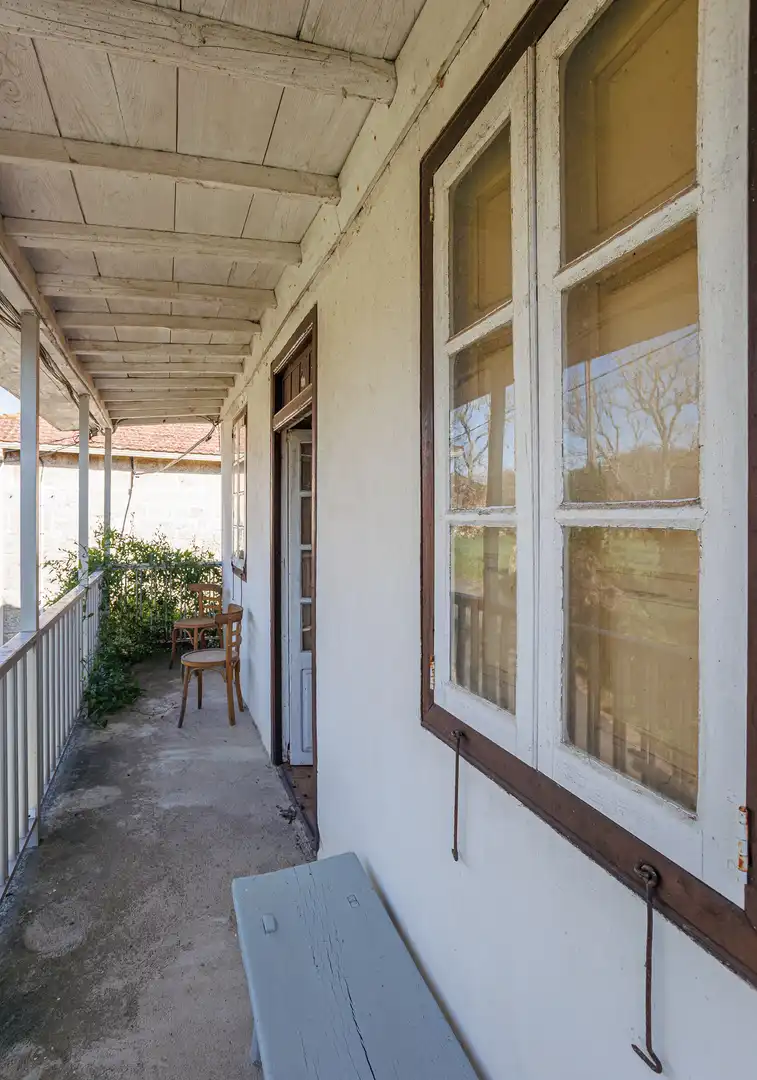 Vista exterior de Finca rústica en venda en Vilar de Barrio amb Moblat