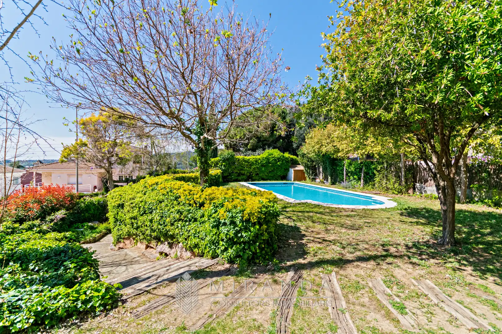 Piscina de Casa o xalet en venda en La Garriga amb Aire condicionat, Calefacció i Jardí privat