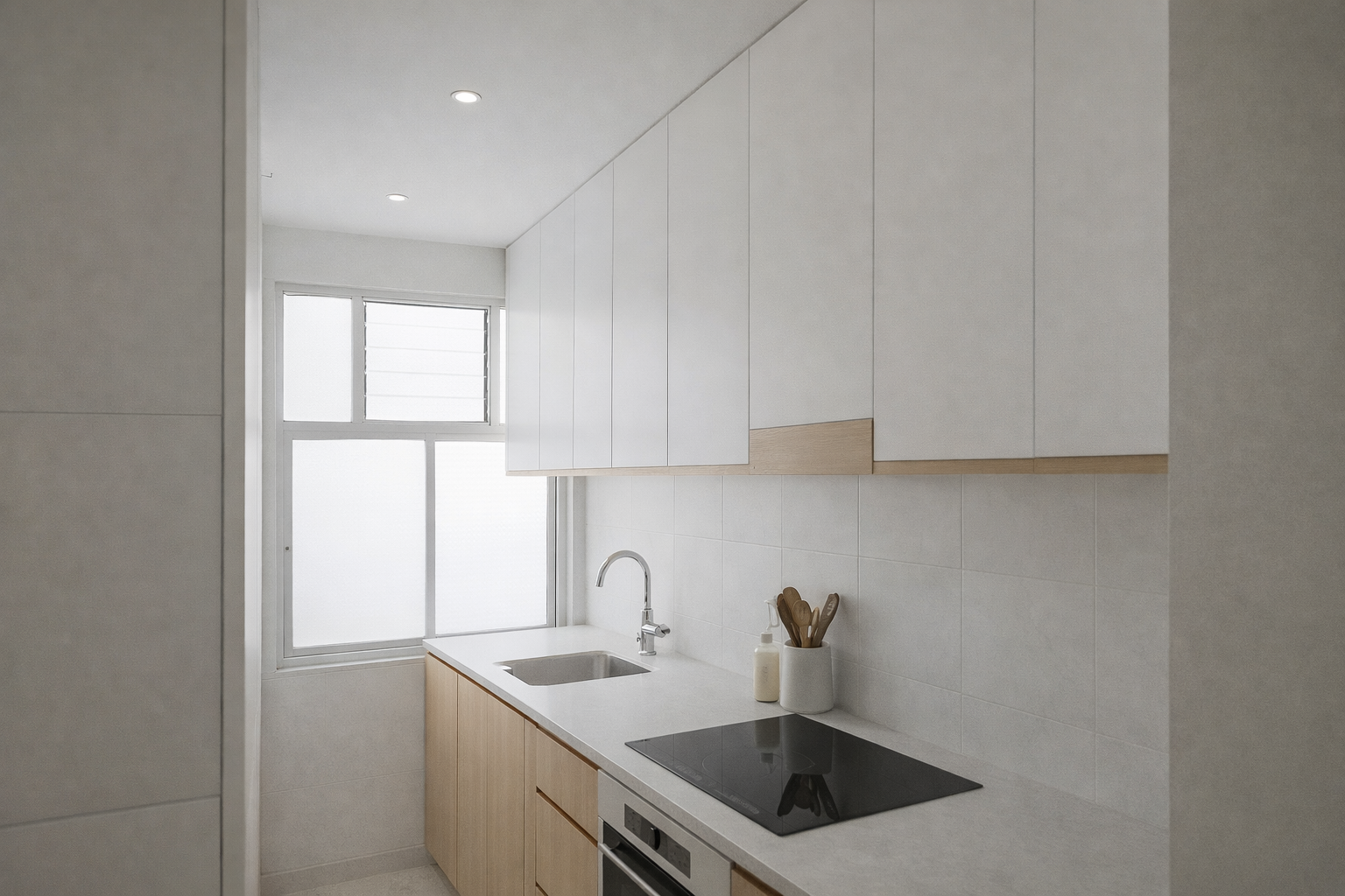 Kitchen of Flat for sale in Santa Coloma de Gramenet