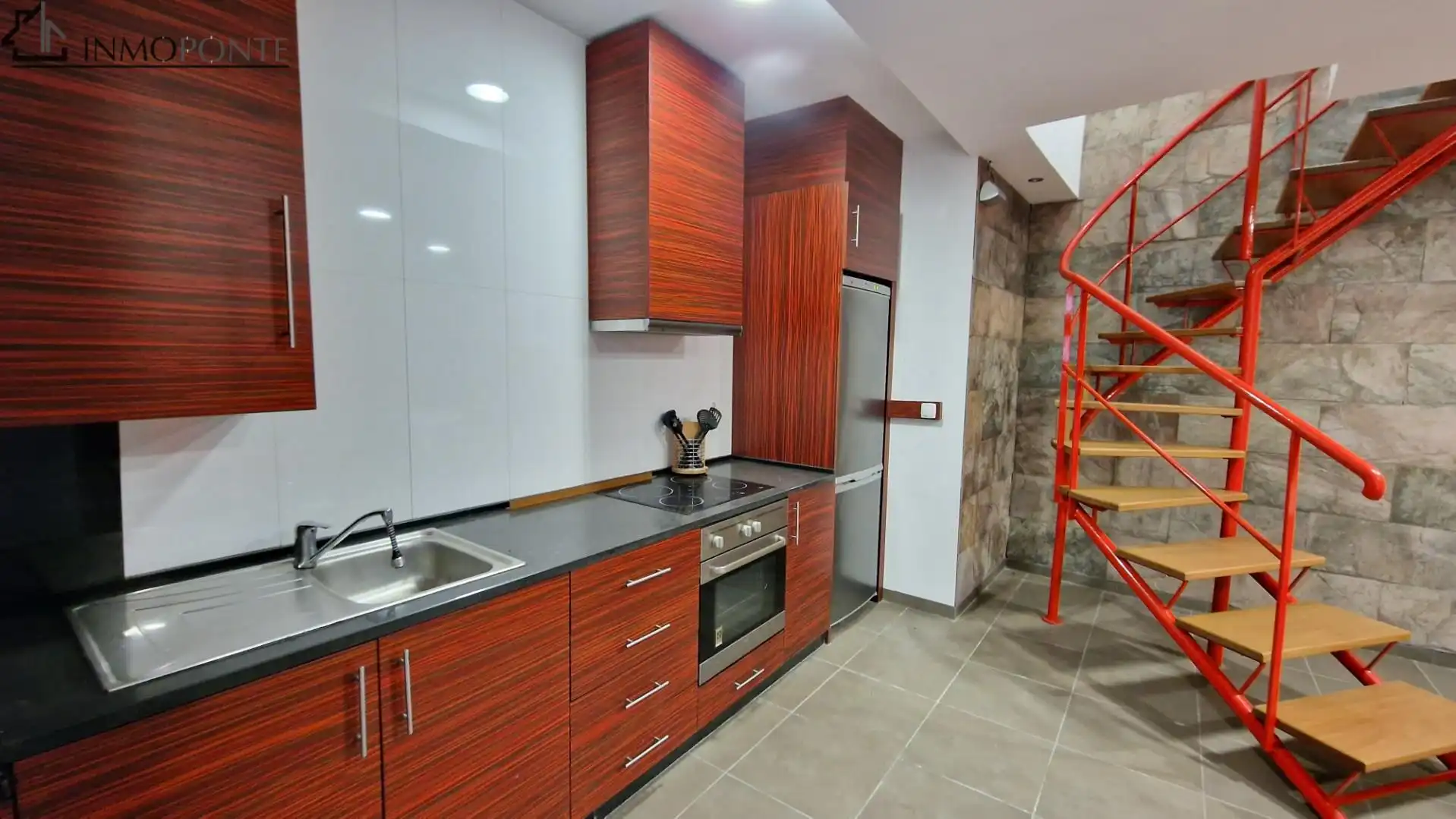 Cocina de Casa adosada en venta en Pontevedra Capital 