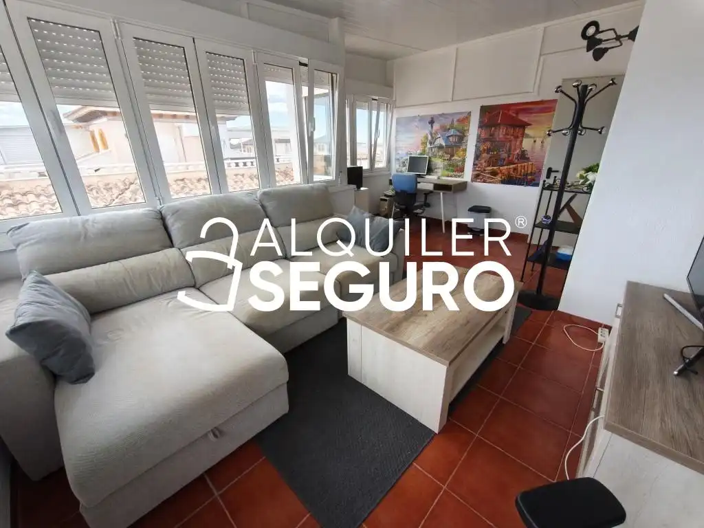 Sala de estar de Casa o chalet de alquiler en Elche / Elx con Aire acondicionado, Terraza y Piscina