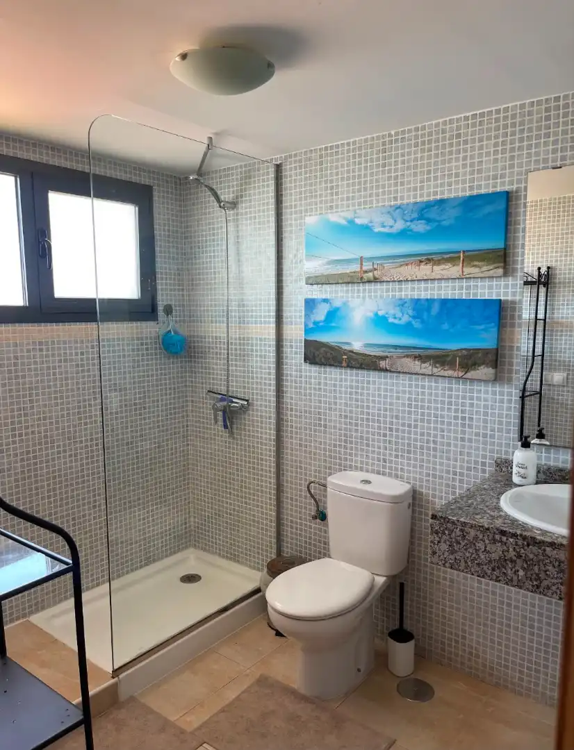 Baño de Dúplex en venta en Antigua con Terraza y Amueblado
