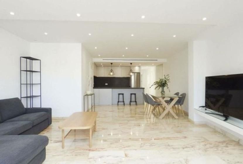 Living room of Flat to rent in Benissa  with Air Conditioner, Private garden and Terrace