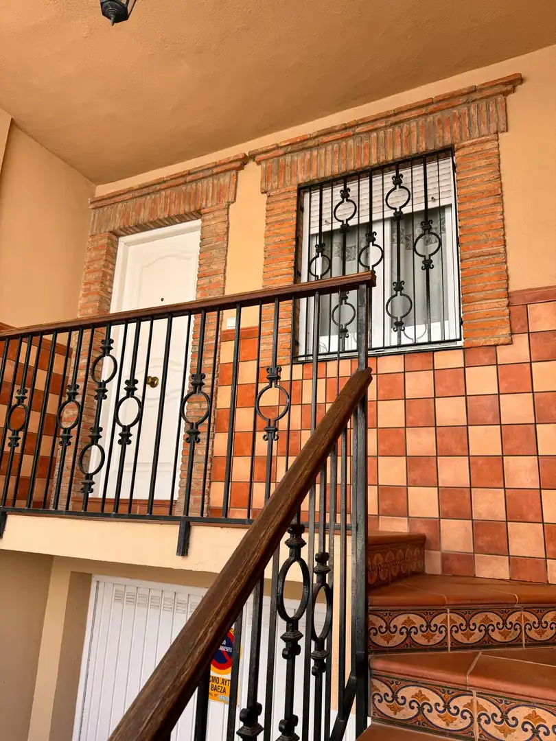 Balcony of Houses for rent in Baeza  with Air Conditioner, Private garden and Terrace