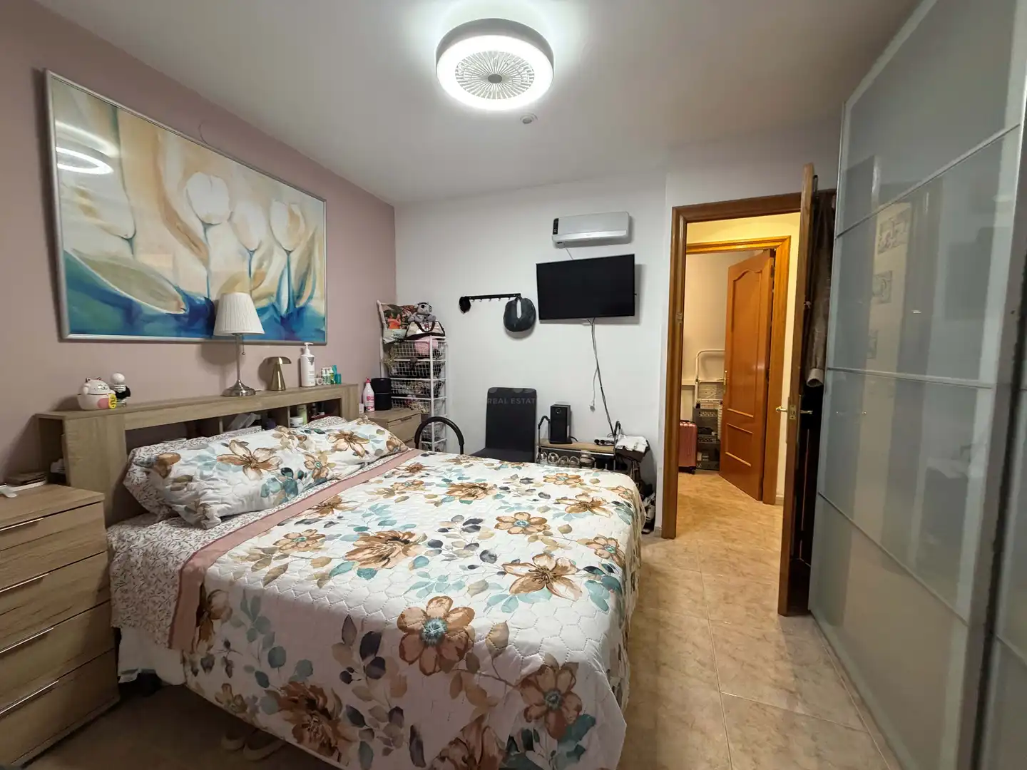 Dormitori de Pis en venda en Tàrrega amb Aire condicionat, Calefacció i Terrassa