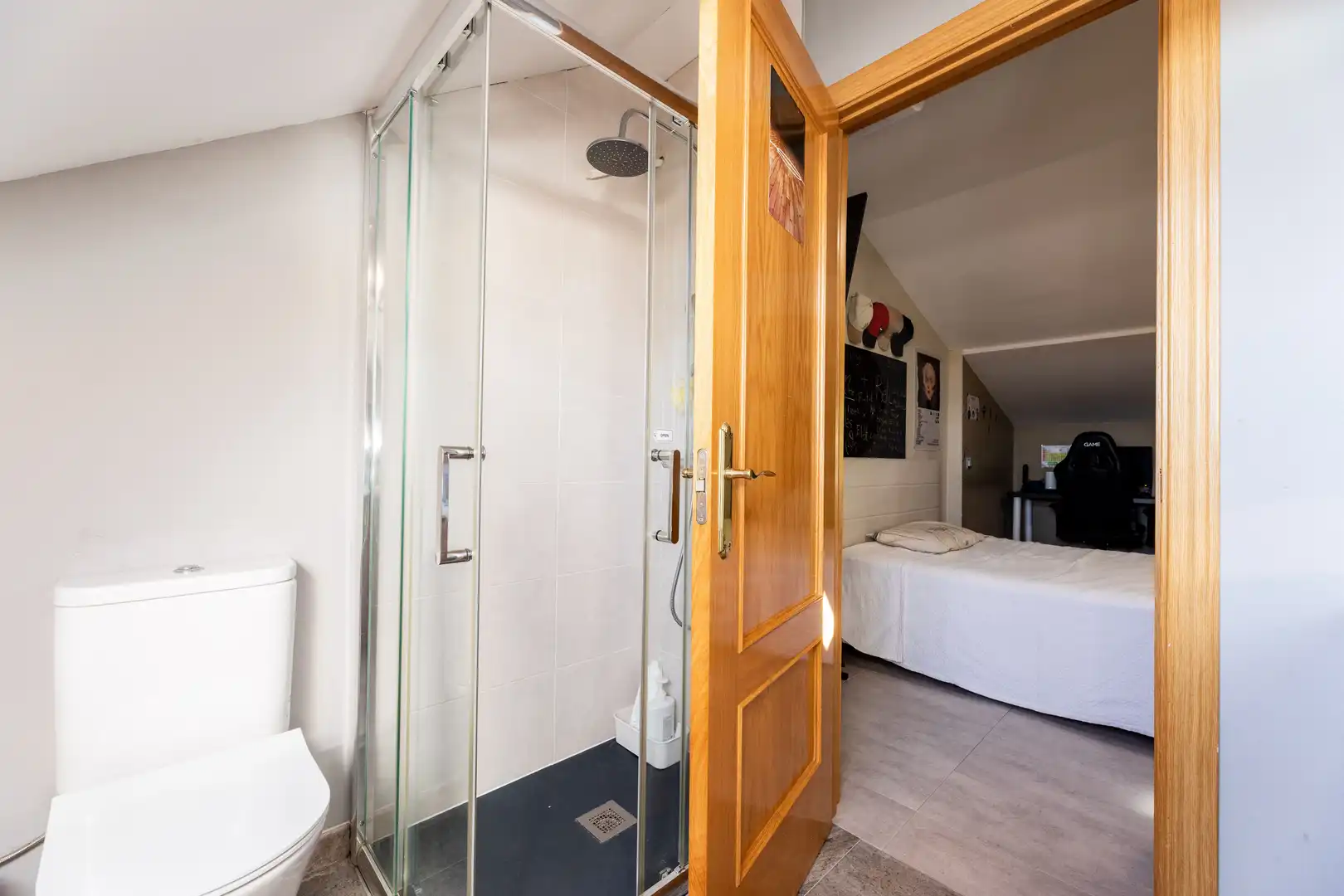 Baño de Casa adosada en venta en Colmenarejo con Aire acondicionado, Calefacción y Terraza