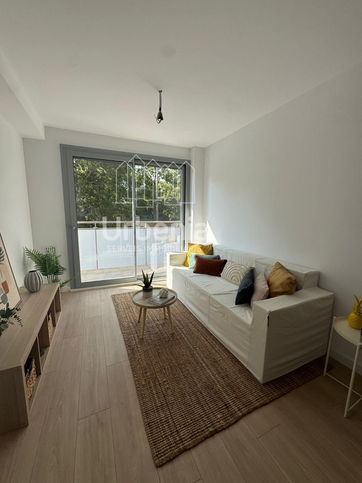 Sala de estar de Piso en venta en Mataró con Aire acondicionado, Calefacción y Terraza