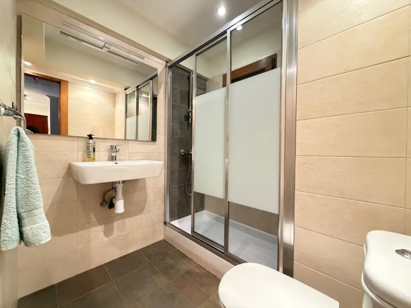 Baño de Piso de alquiler en Basauri  con Calefacción y Amueblado