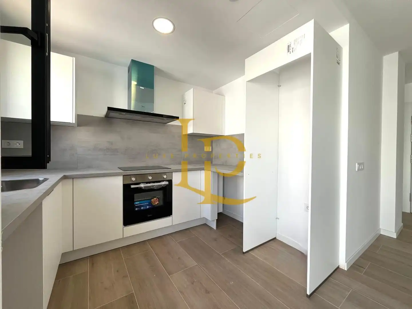 Cocina de Ático en venta en Terrassa con Aire acondicionado, Calefacción y Parquet