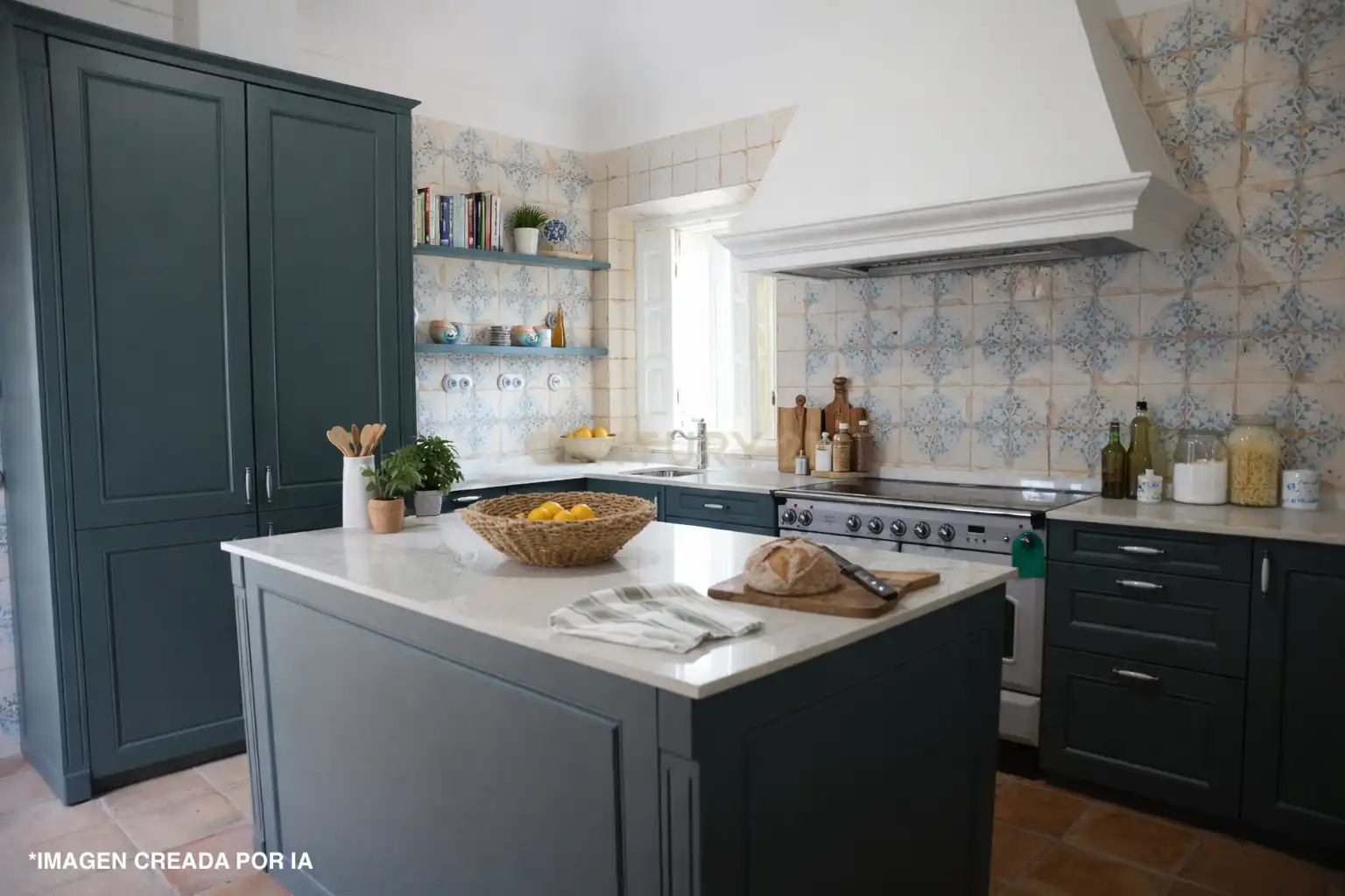 Cocina de Casa o chalet en venta en Alhaurín El Grande con Jardín privado, Trastero y Piscina