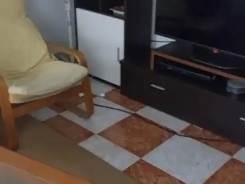 Living room of Flat for sale in Jarandilla de la Vera  with Parquet flooring, Furnished and Washing machine