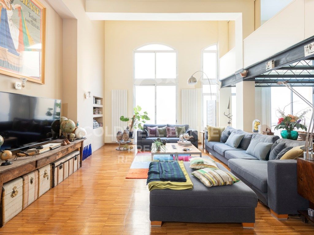Sala d'estar de Loft en venda en  Barcelona Capital