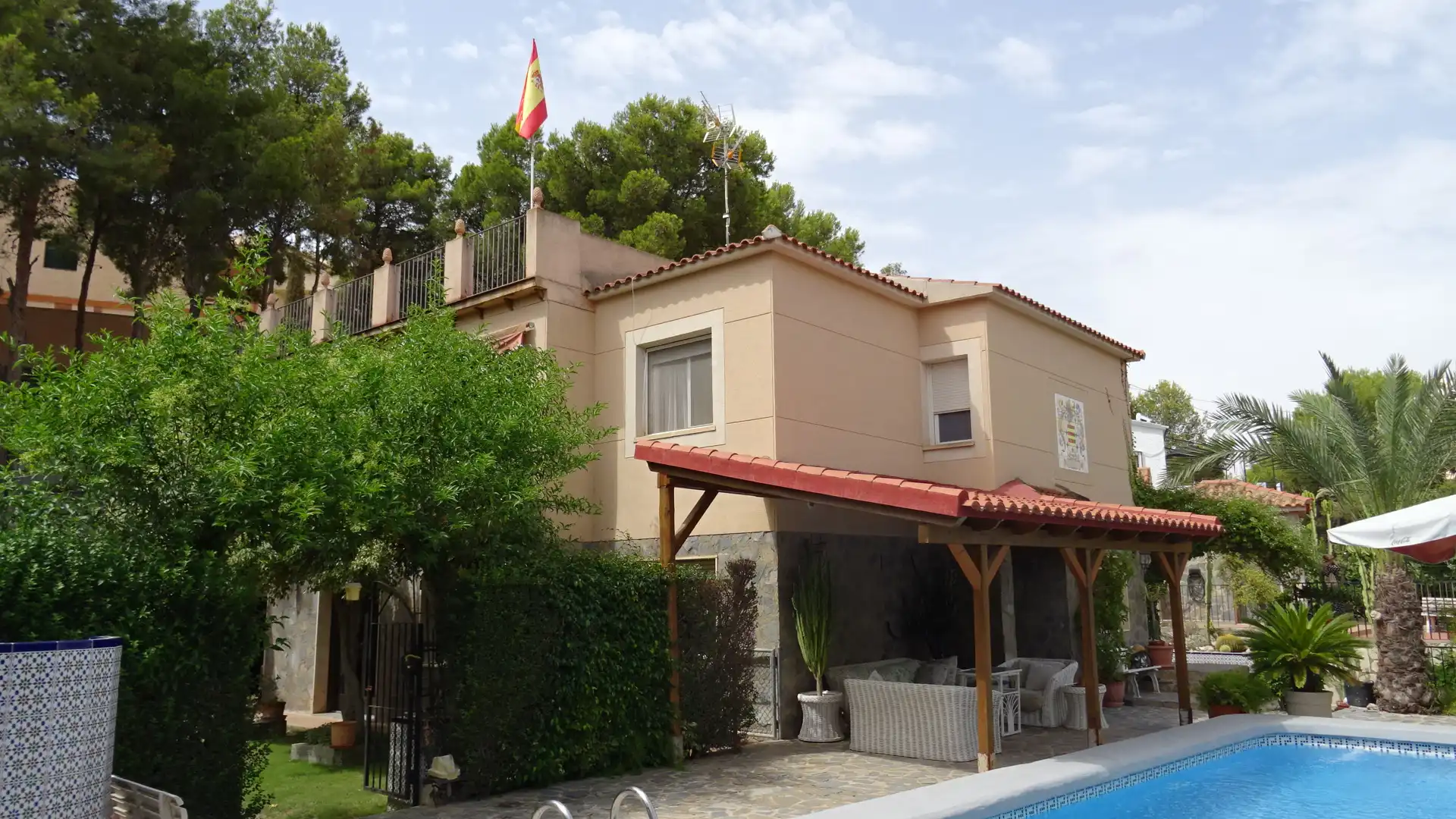 Garden of Houses for sale in El Campello  with Air Conditioner, Heating and Private garden