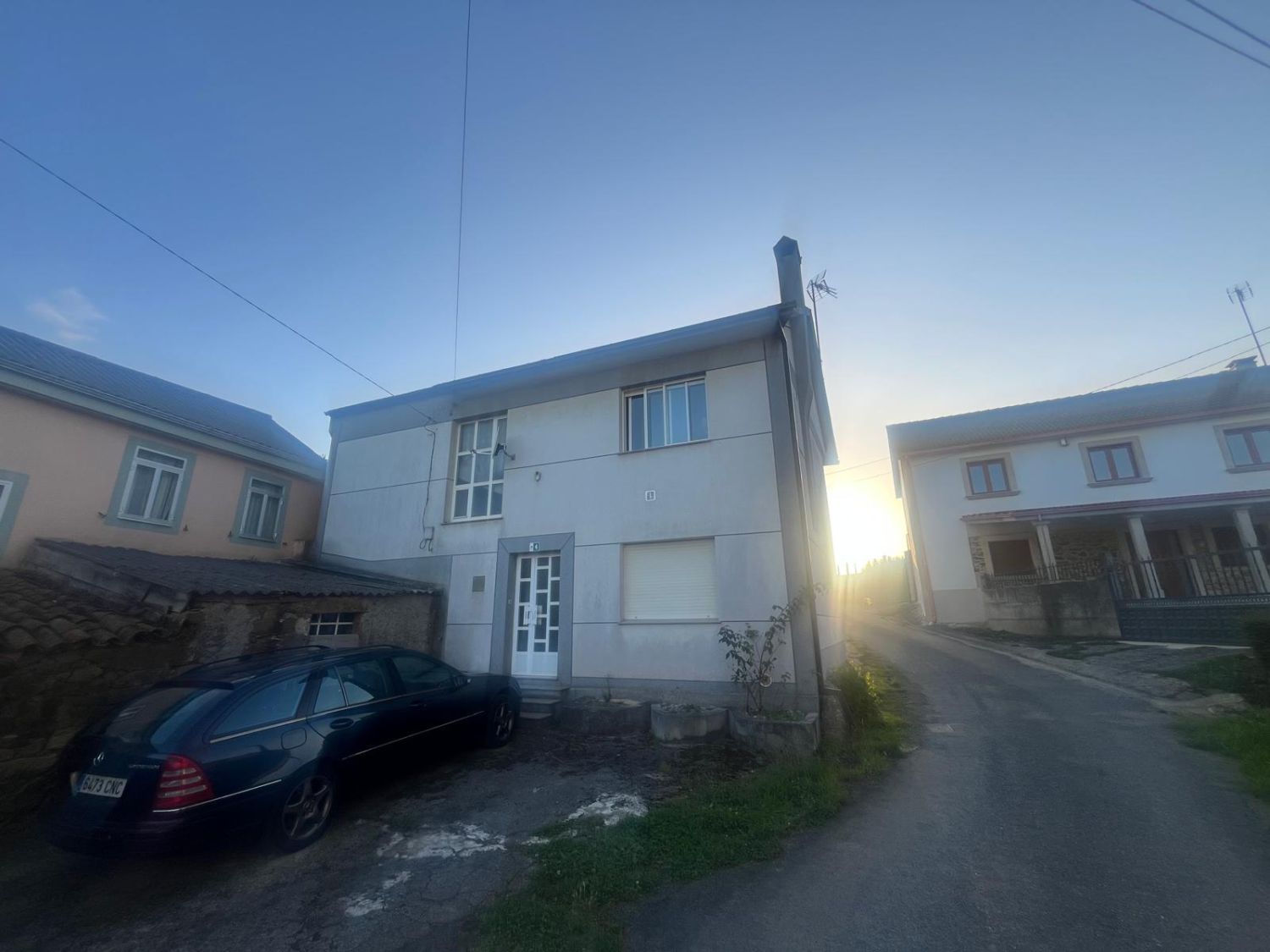 Vista exterior de Casa o xalet en venda en Carballo