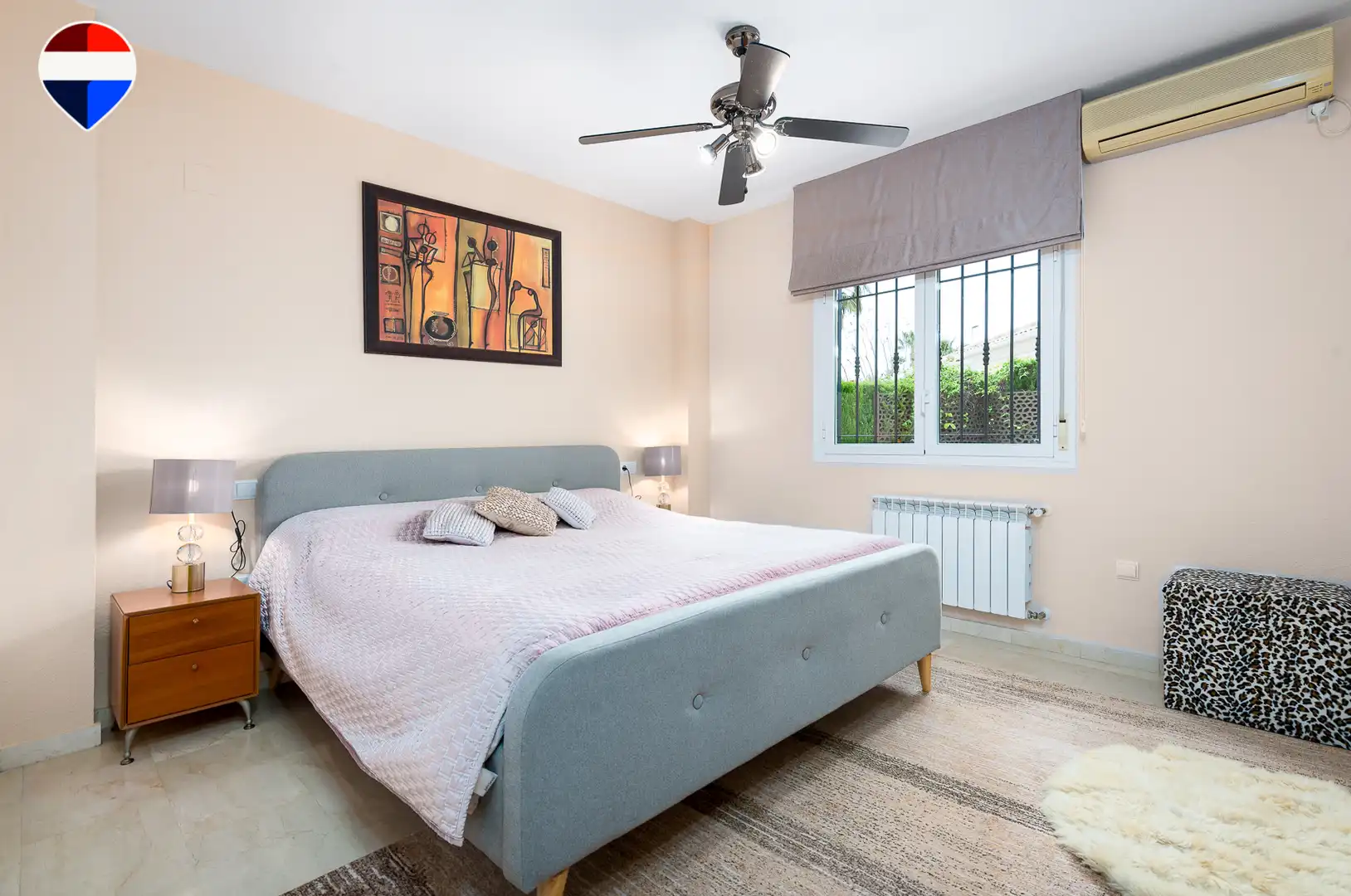 Habitación de Casa o chalet en venta en Mutxamel con Aire acondicionado, Terraza y Piscina