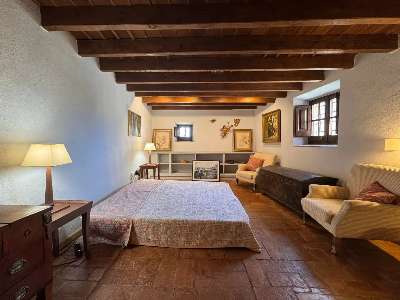 Living room of Country homes for sale in Viladamat  with Private garden, Terrace and Swimming Pool
