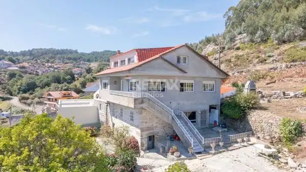 Exterior view of Houses for sale in Baiona  with Heating, Private garden and Parquet flooring