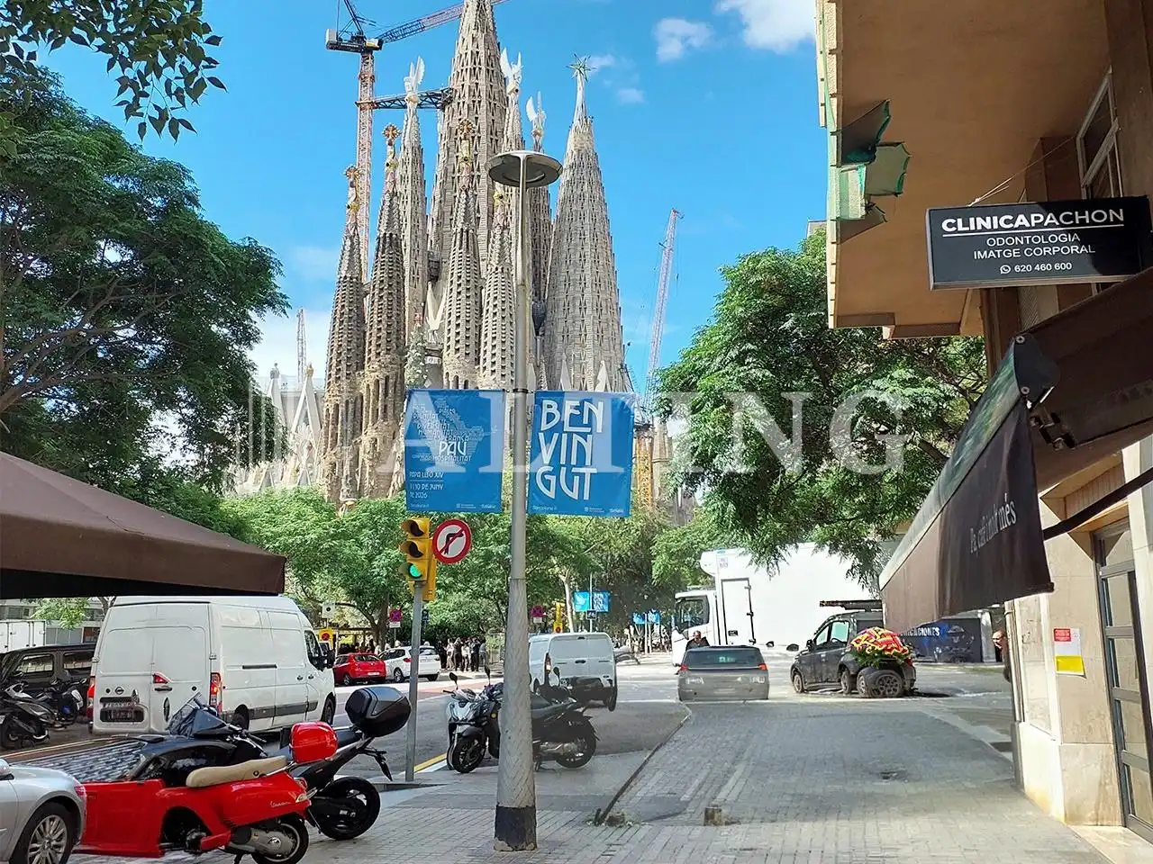 Vista exterior de Oficina de alquiler en Barcelona