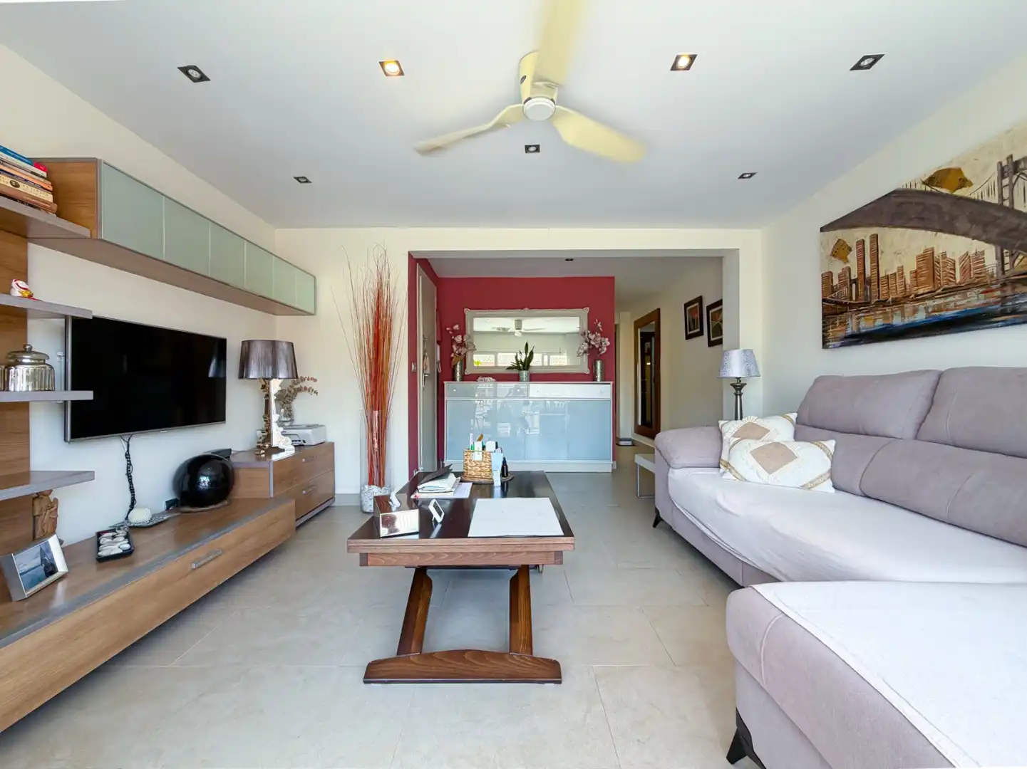 Sala d'estar de Apartament en venda en El Campello amb Balcó