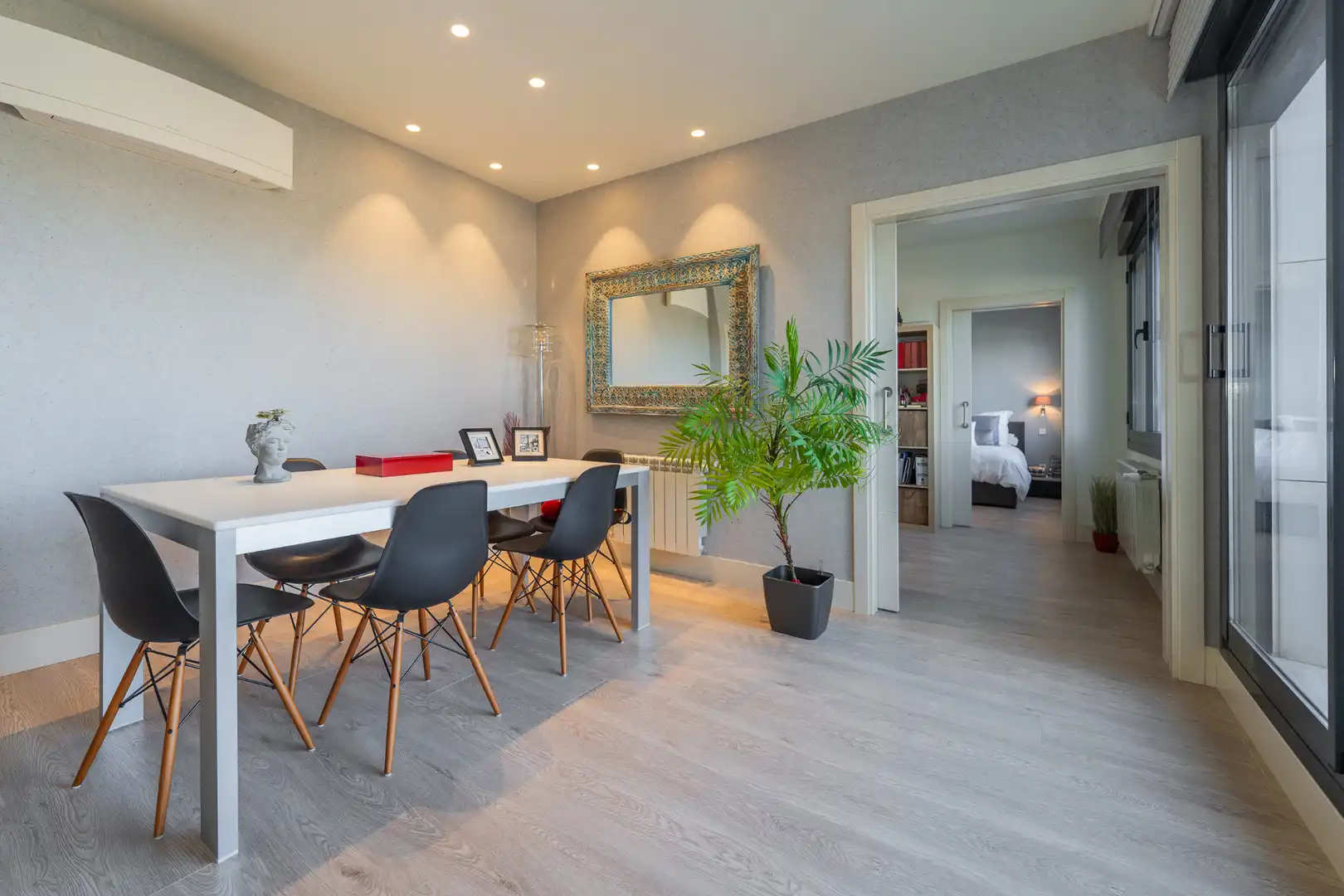 Esszimmer von Maisonette zum Verkauf in Fuente del Fresno mit Klimaanlage, Heizung und Abstellraum