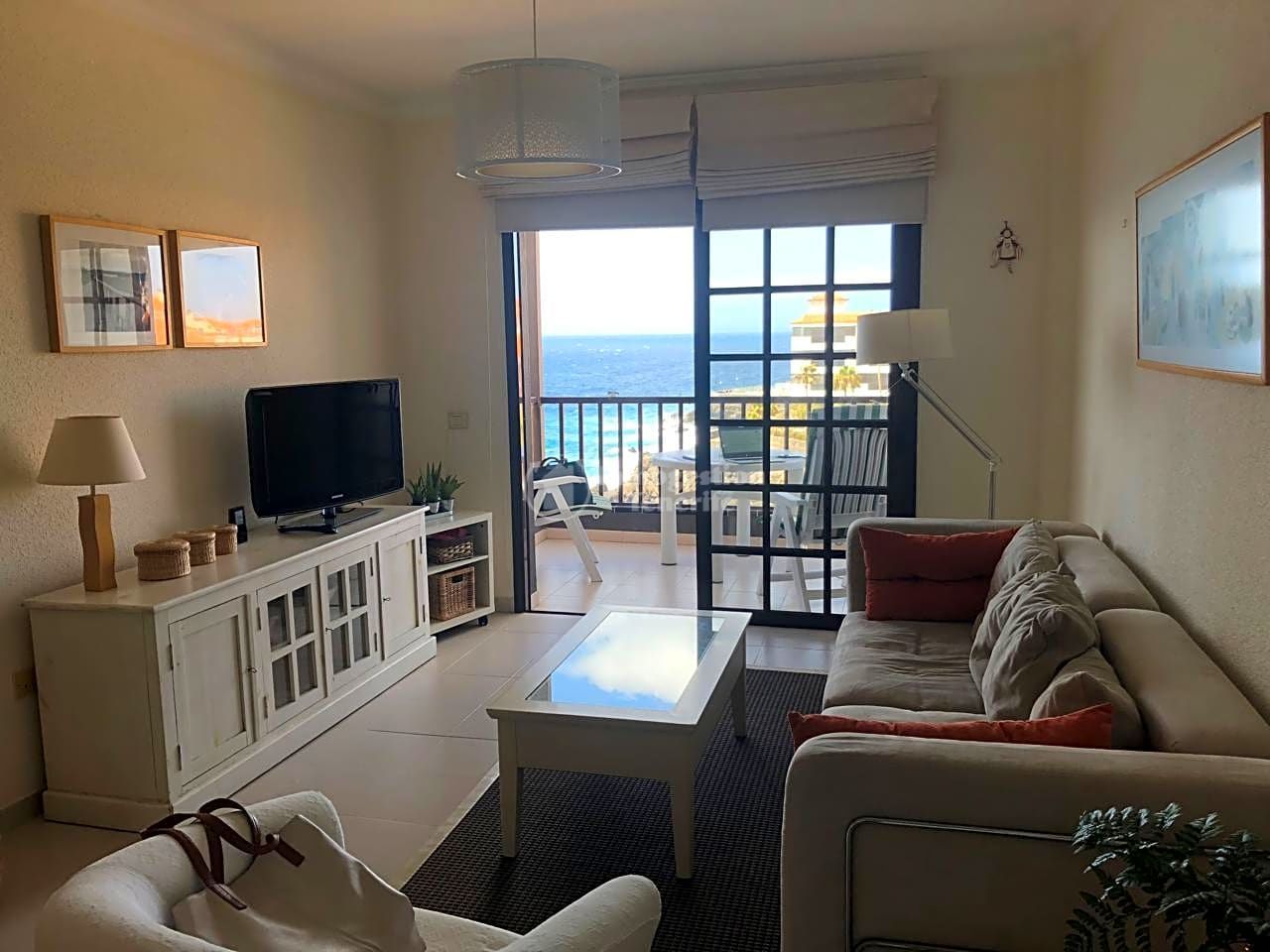 Living room of Apartment to rent in Arona  with Terrace, Furnished and Community pool