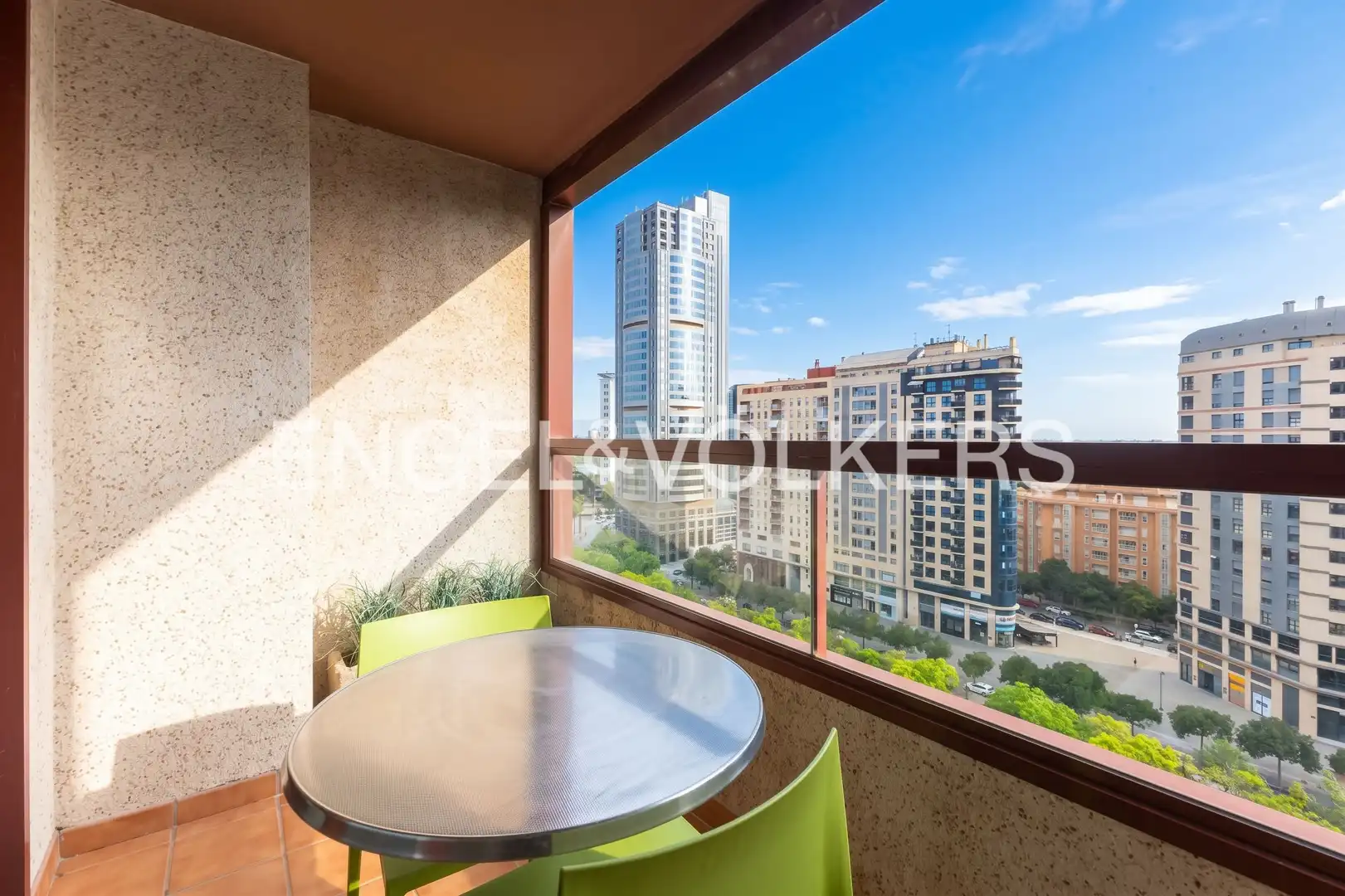 Terrasse von Wohnung zur Miete in Campanar