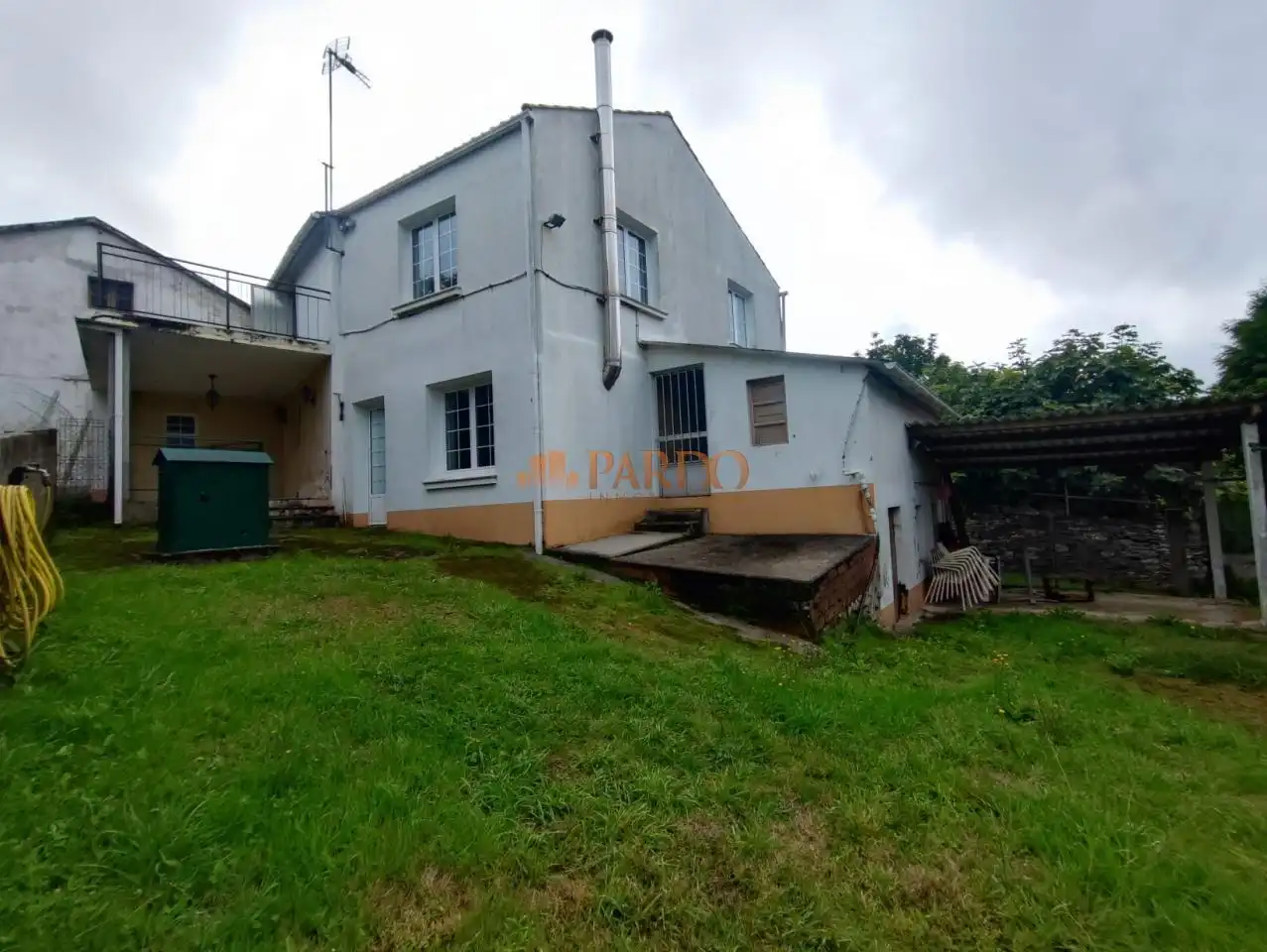 Exterior view of Houses for sale in Narón  with Private garden