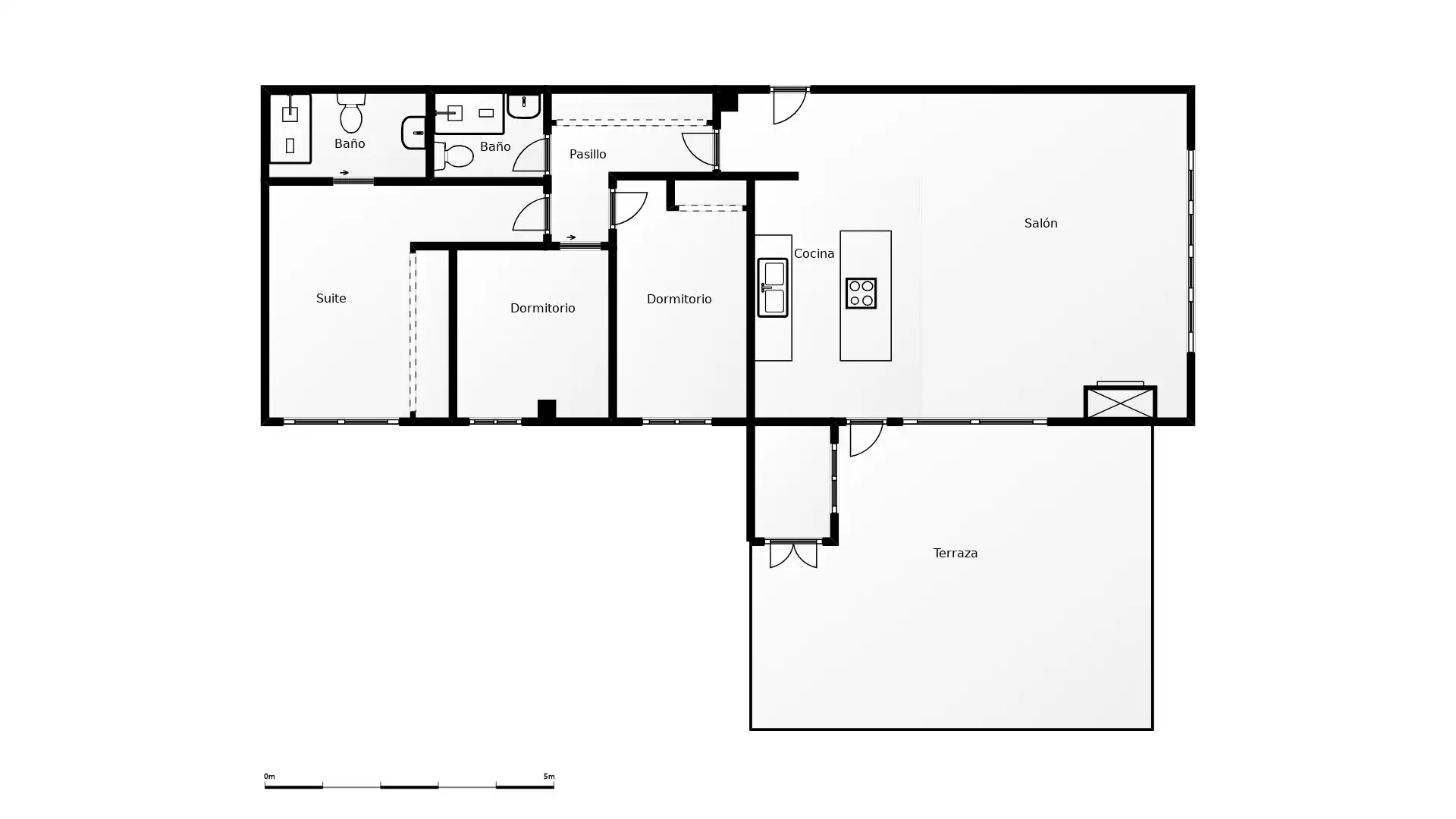 Ático en venta en Valencia con Aire acondicionado, Calefacción y Jardín privado