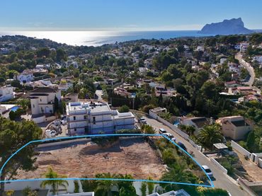 Terreny residencial en venda a Benissa pueblo