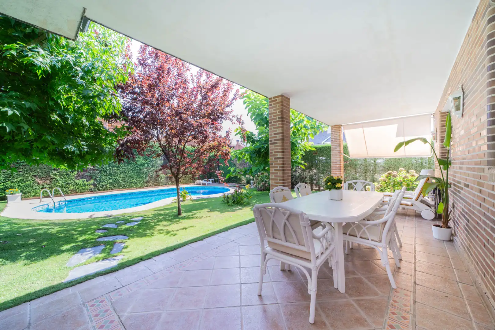 Garden of Houses for sale in Griñón  with Air Conditioner, Heating and Private garden