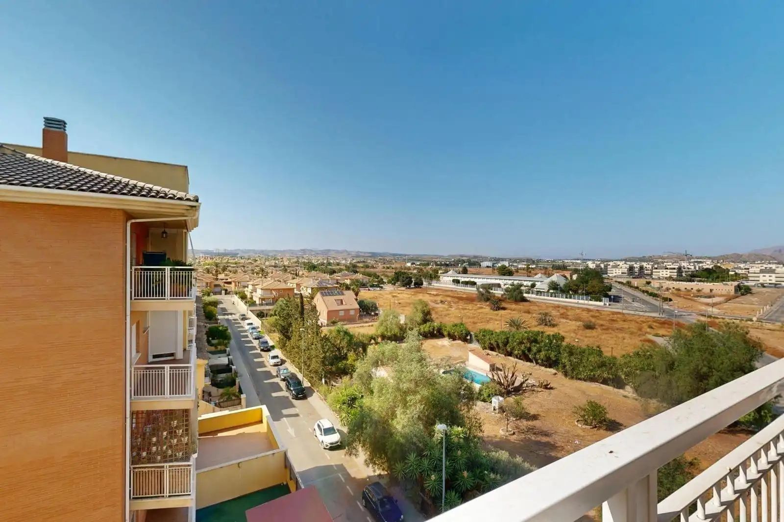 Vista exterior de Pis en venda en Murcia amb Aire condicionat, Calefacció i Jardí privat