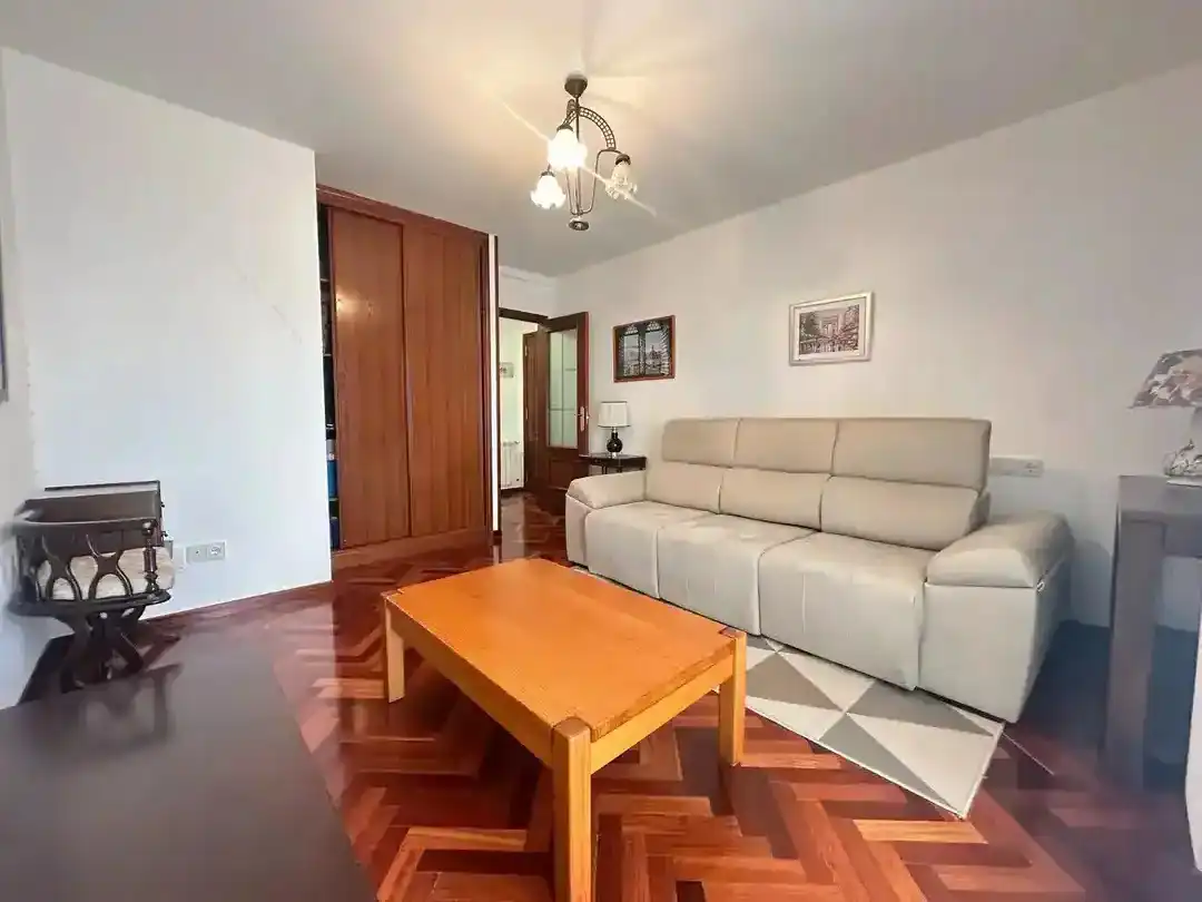 Wohnzimmer von Wohnung zum Verkauf in Ames mit Heizung, Parkett und Abstellraum