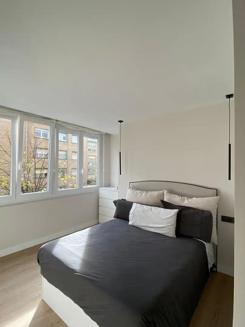 Bedroom of Flat for rent in Getxo   with Heating, Terrace and Furnished