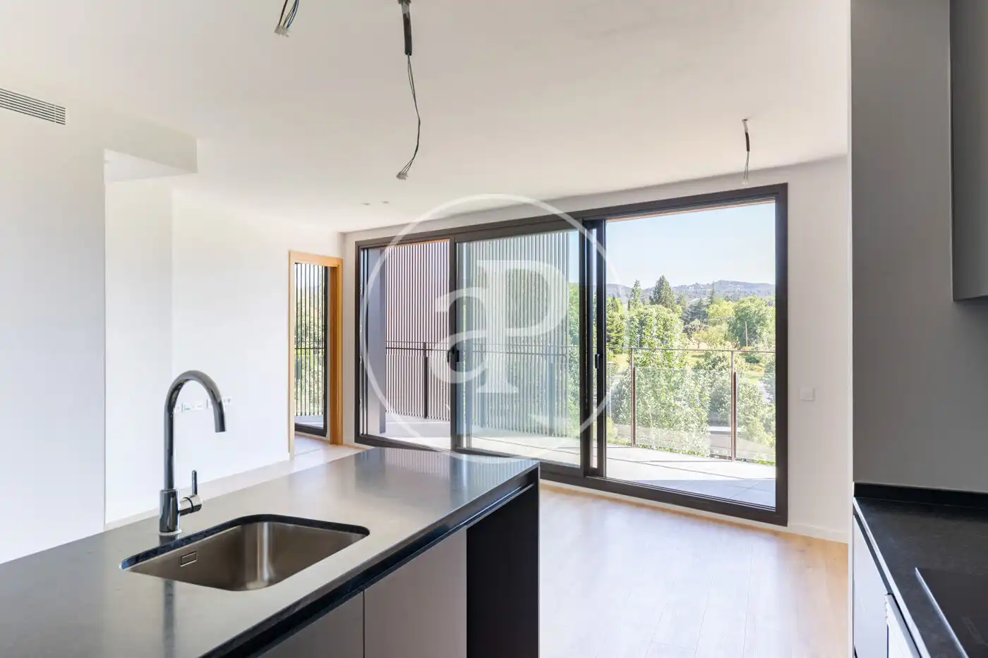 Kitchen of Flat for rent in Sant Cugat del Vallès  with Heating, Terrace and Balcony
