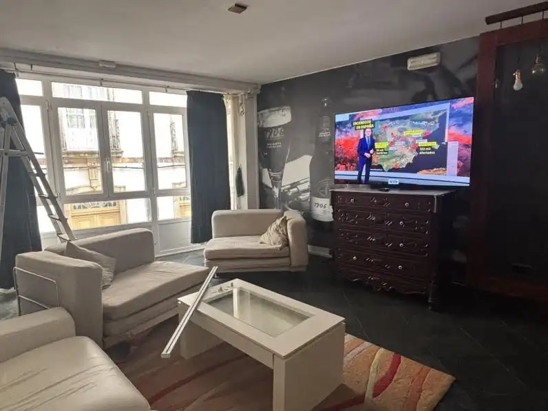 Living room of Houses for rent in Ortigueira  with Furnished